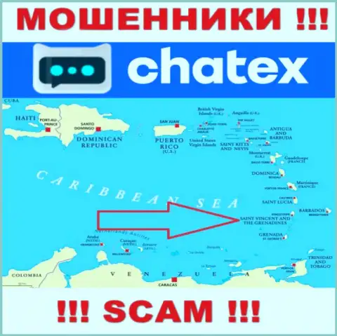 Не верьте интернет-мошенникам Чатех, ведь они пустили корни в оффшоре: Сент-Винсент и Гренадины
