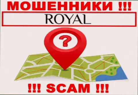 Чтоб укрыться от ограбленных клиентов, в компании Royal ACS сведения касательно юрисдикции скрывают