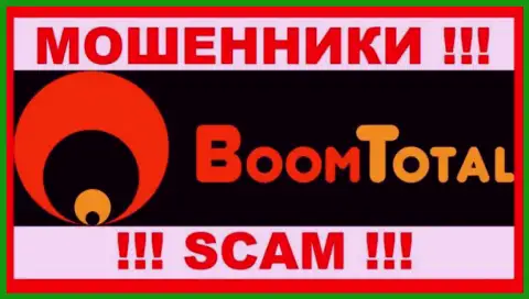 Логотип МАХИНАТОРА Boom-Total Com