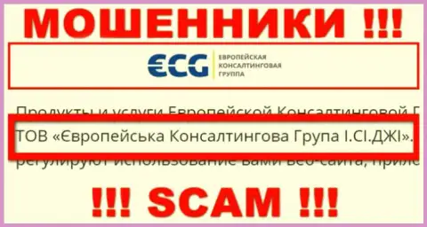 EC-Group - это интернет обманщики, а управляет ими ООО Европейская Консалтинговая Группа И.СИ.ДЖИ