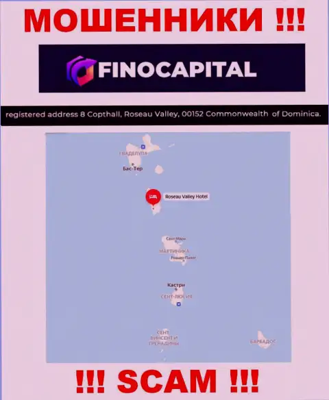 ФиноКапитал - это ЖУЛИКИ, пустили корни в офшоре по адресу - 8 Copthall, Roseau Valley, 00152 Commonwealth of Dominica