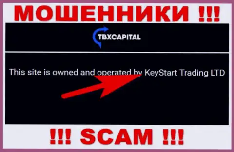 Разводилы TBX Capital не скрыли свое юридическое лицо - это KeyStart Trading LTD