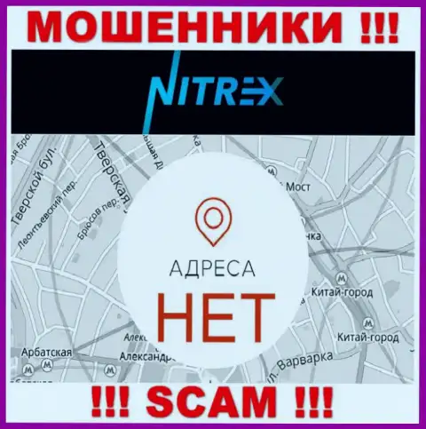 Nitrex не показали информацию об адресе конторы, будьте начеку с ними
