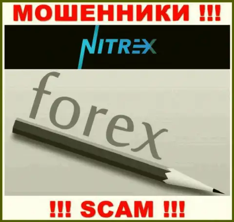 Не отправляйте денежные средства в Нитрекс Про, род деятельности которых - Forex
