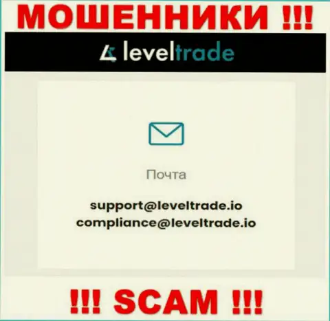 Общаться с LevelTrade рискованно - не пишите на их электронный адрес !