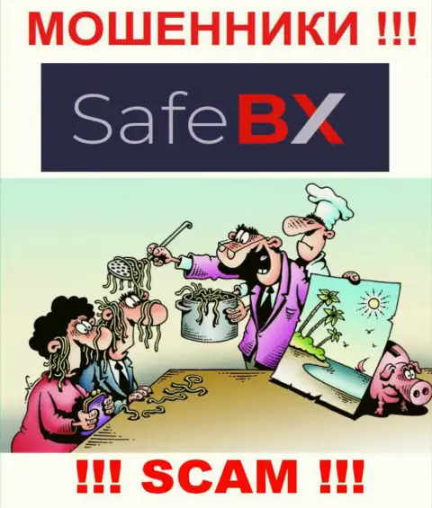 Пользуясь наивностью лохов, SafeBX Com втягивают лохов к себе в лохотрон