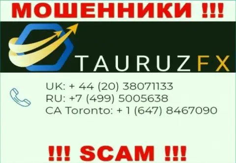 Не поднимайте трубку, когда названивают неизвестные, это могут быть аферисты из компании TauruzFX Com