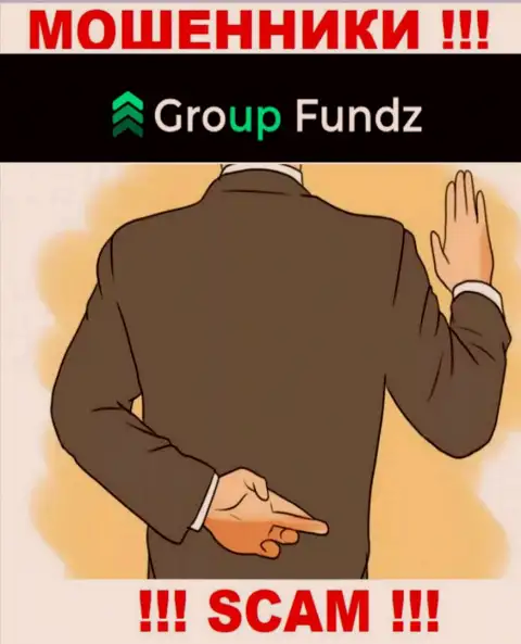 Подождите с решением работать с конторой Group Fundz - лишают средств