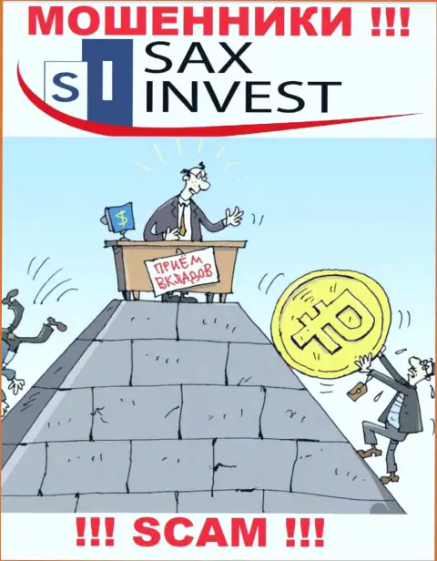 SaxInvest Net не внушает доверия, Инвестиции - это то, чем занимаются указанные интернет-мошенники