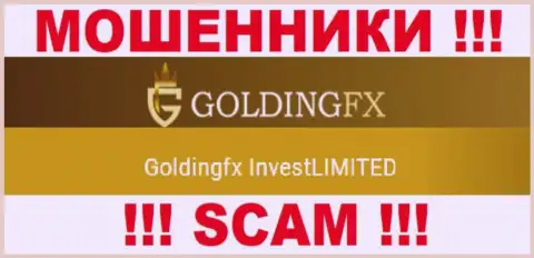 Goldingfx InvestLIMITED владеющее организацией ГолдингФХ Инвест Лтд
