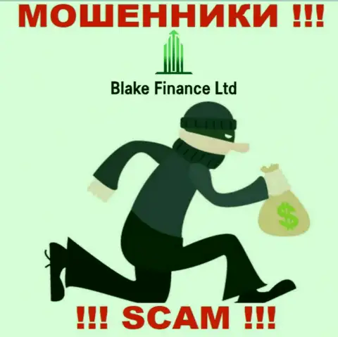 Денежные активы с дилинговой конторой Blake Finance Вы не нарастите - это ловушка, куда Вас пытаются заманить