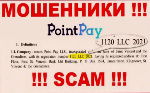 1120 LLC 2021 это рег. номер internet-мошенников Point Pay LLC, которые НЕ ОТДАЮТ ДЕПОЗИТЫ !!!