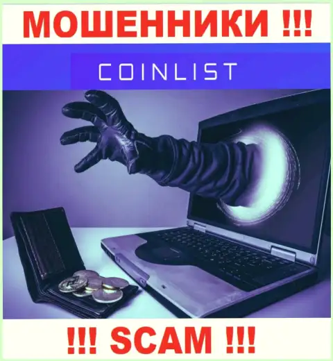 Не ведитесь на обещания заработать с интернет-мошенниками КоинЛист Ко - это капкан для наивных людей