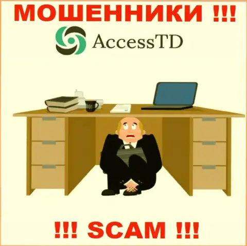 Не связывайтесь с internet-мошенниками AccessTD - нет сведений об их руководителях