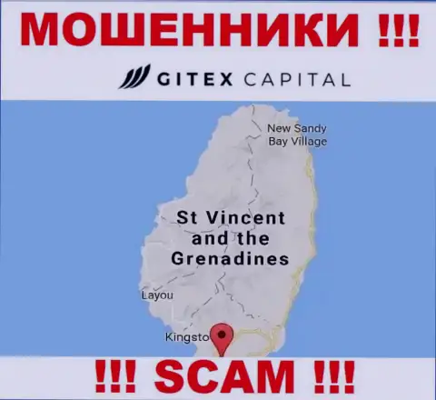 У себя на сервисе ГитексКапитал Про написали, что они имеют регистрацию на территории - St. Vincent and the Grenadines