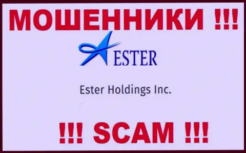 Инфа о юр. лице мошенников Ester Holdings