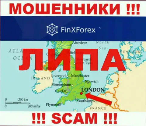Ни единого слова правды касательно юрисдикции FinXForex Com на сайте конторы нет - это мошенники