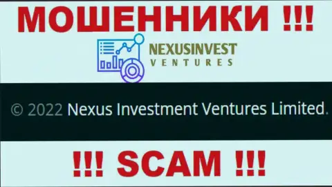 NexusInvestCorp - это internet мошенники, а владеет ими Нексус Инвест Вентурес Лимитед