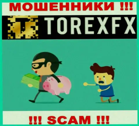 Не рекомендуем иметь дело с дилинговой организацией Torex FX - обманывают валютных игроков